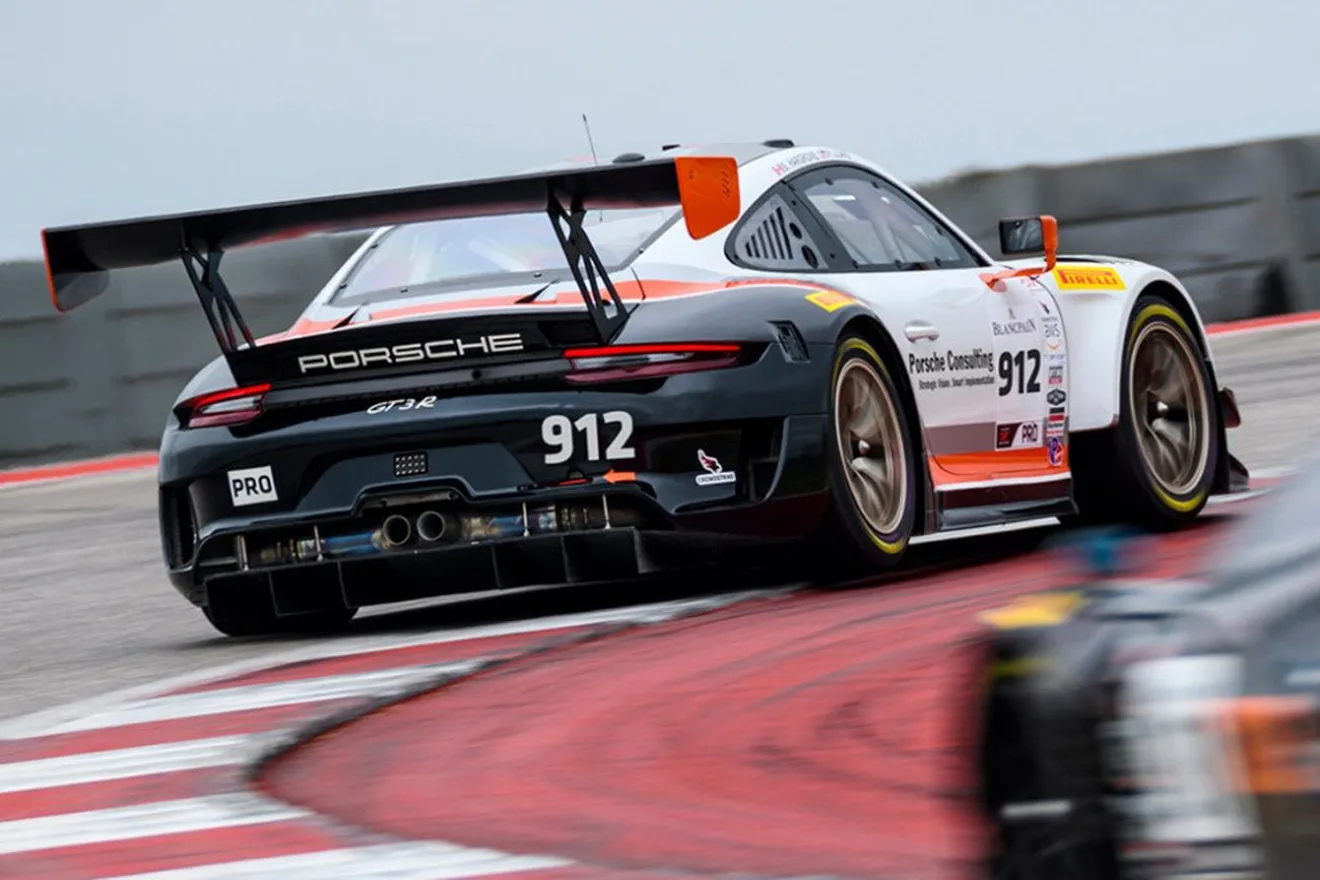 Porsche repite pilotos, con equipos locales, en California