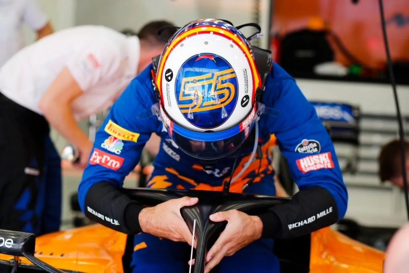 Según Sainz, McLaren puede dar guerra en la Q3 y aún más en la carrera