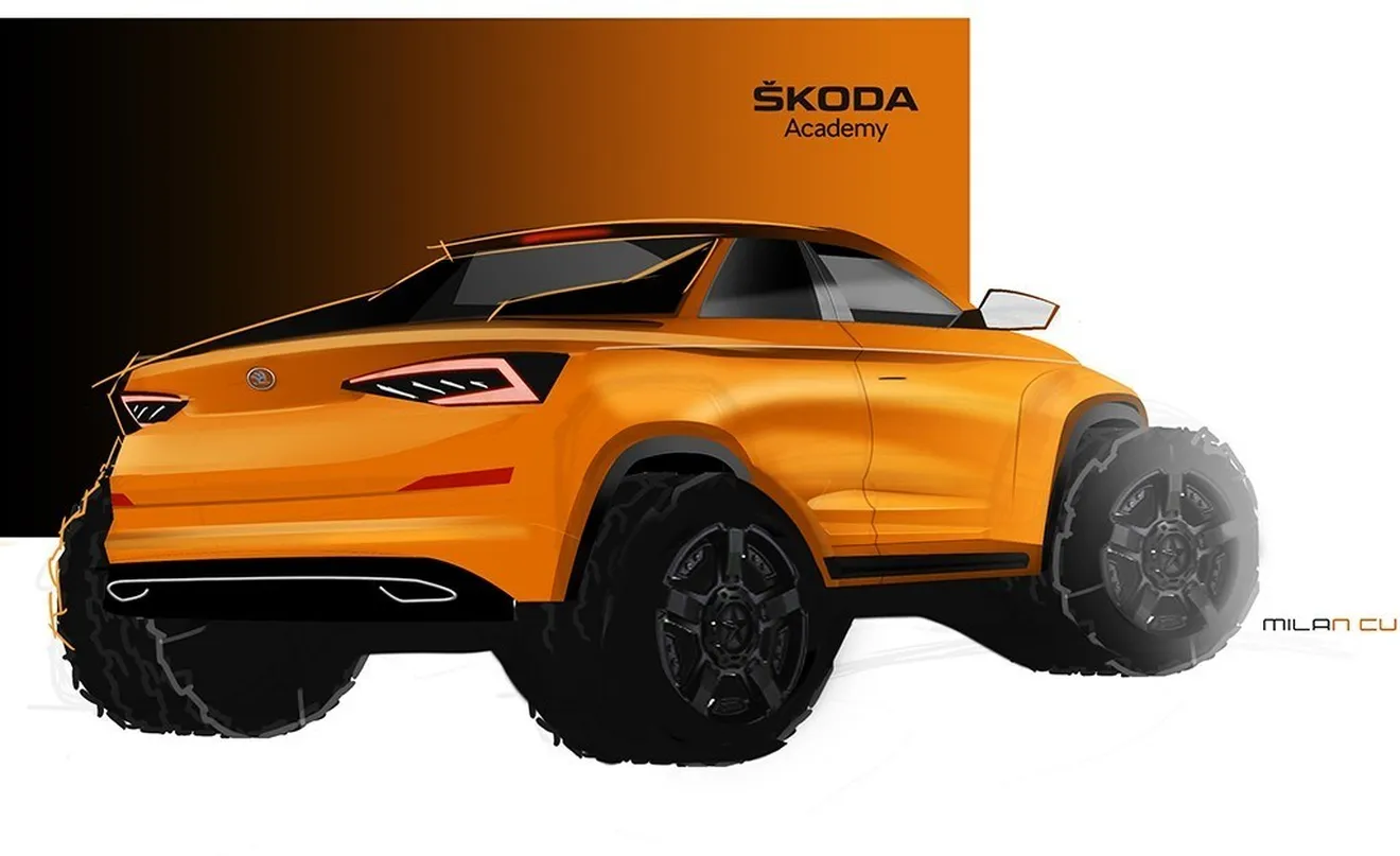 El Skoda Kodiaq se convertirá en un pick-up