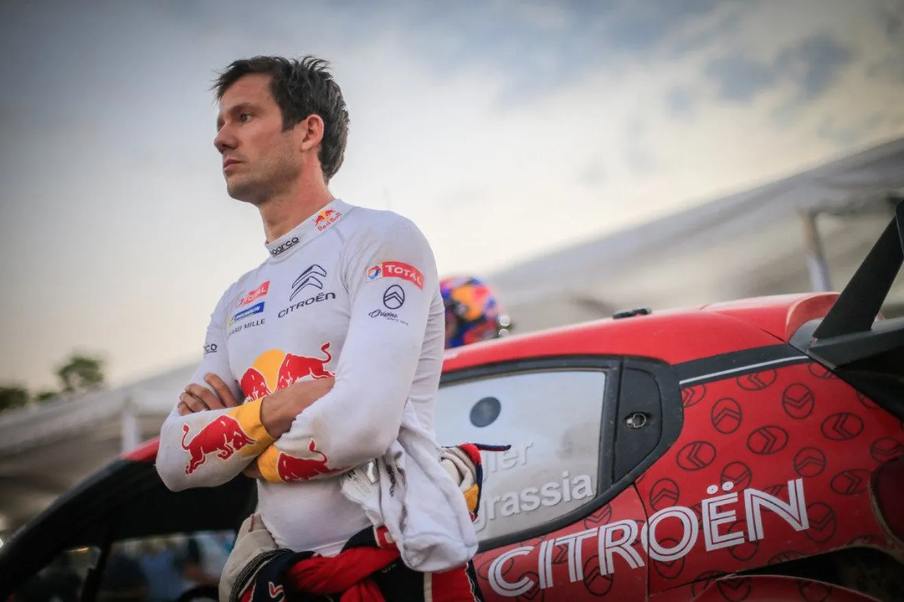 La suerte se alía en el Rally de México con Sébastien Ogier