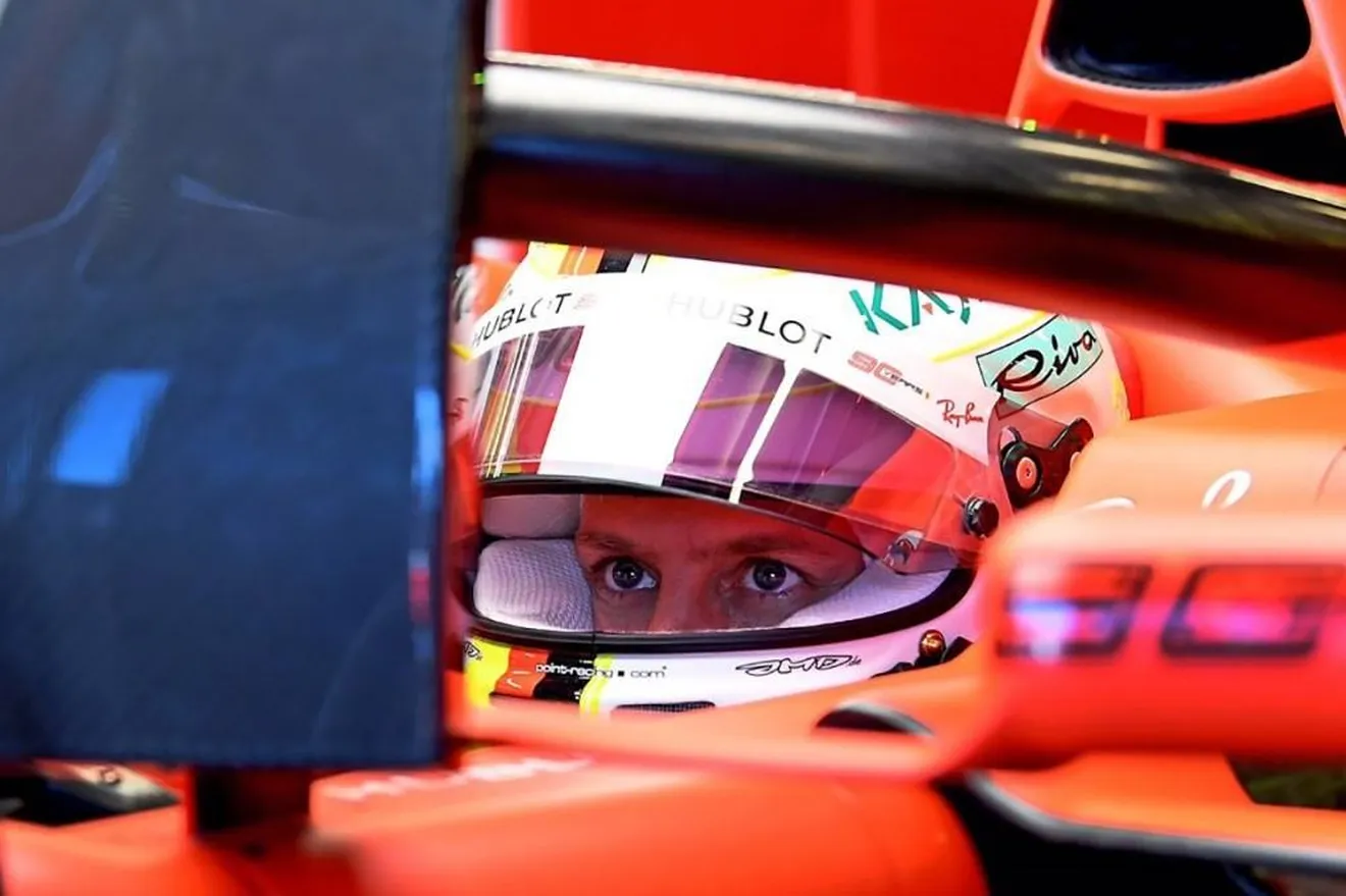 Vettel: "Mercedes compite en otra liga, el SF90 no hace lo mismo que en los test"