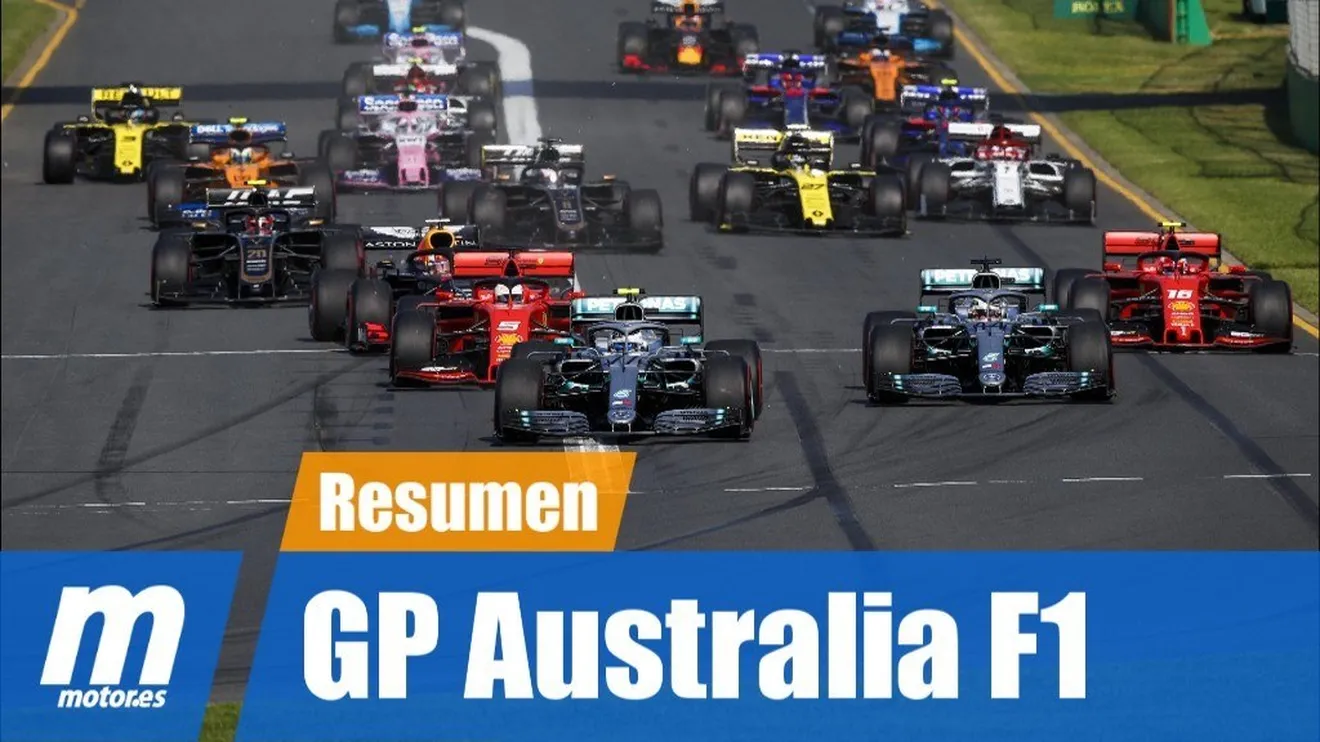[Vídeo] Resumen del GP de Australia de F1 2019