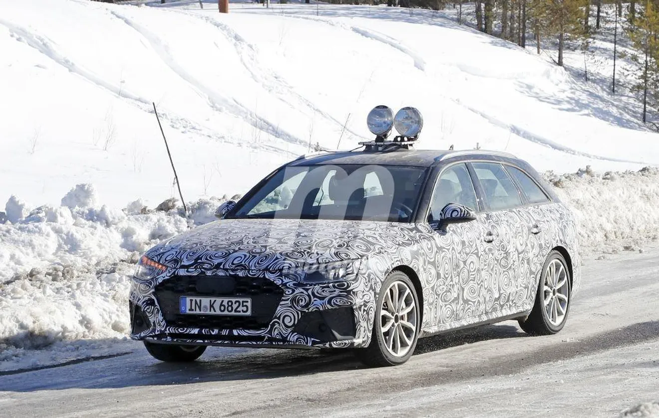 El Audi S4 Avant, cazado en las pruebas de invierno en nuevas fotos espía