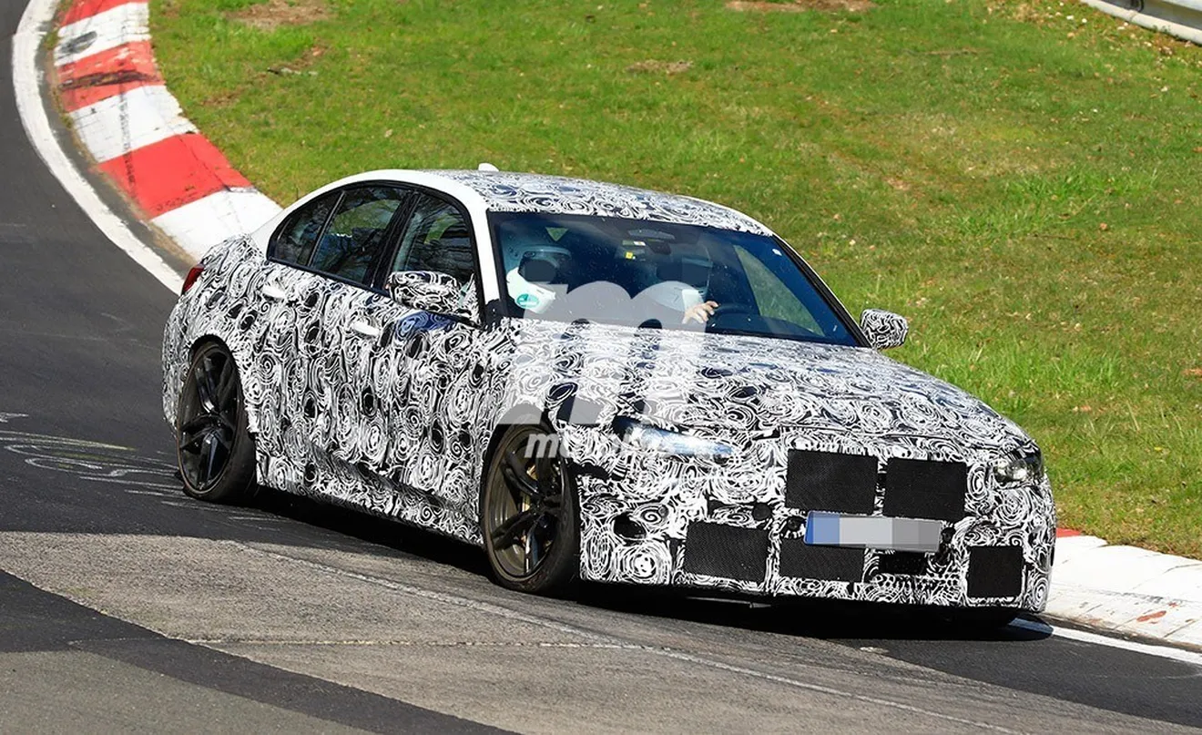 El nuevo BMW M3 regresa a Nürburgring para continuar con su desarrollo