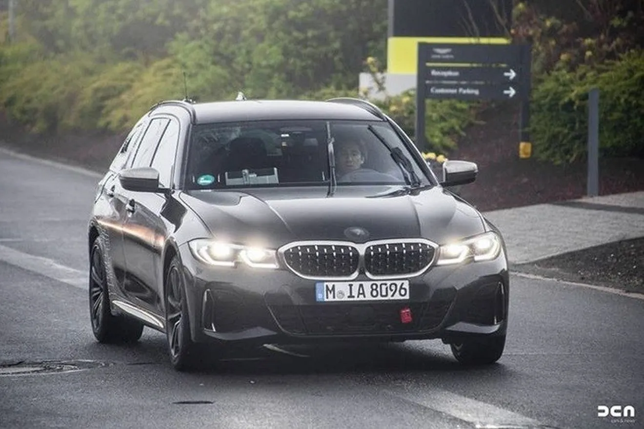 El nuevo BMW M340i Touring también se deja ver en Nürburgring