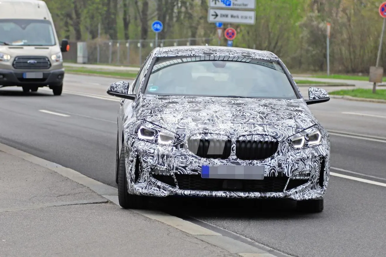 Nuevas fotos espía del BMW Serie 1 M Sport dejan ver más detalles