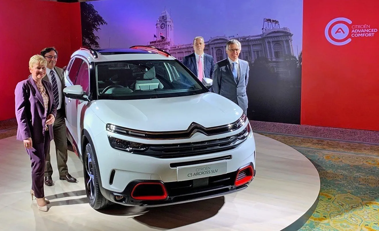 Citroën detalla su hoja de ruta para la India: el C5 Aircross llegará en 2020