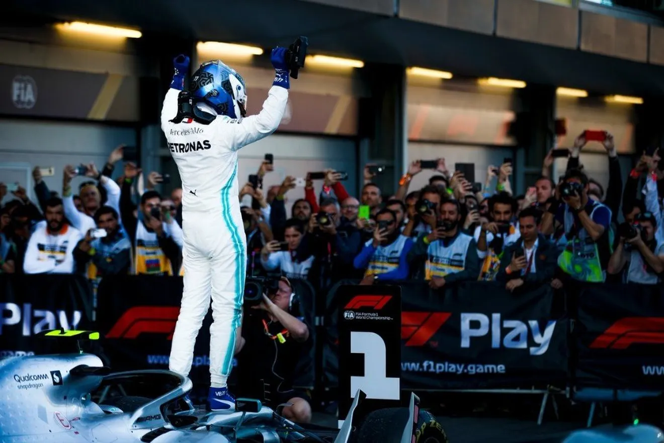 Cuarto doblete de Mercedes, Bottas nuevo líder: "Es increíble cómo estamos rindiendo"