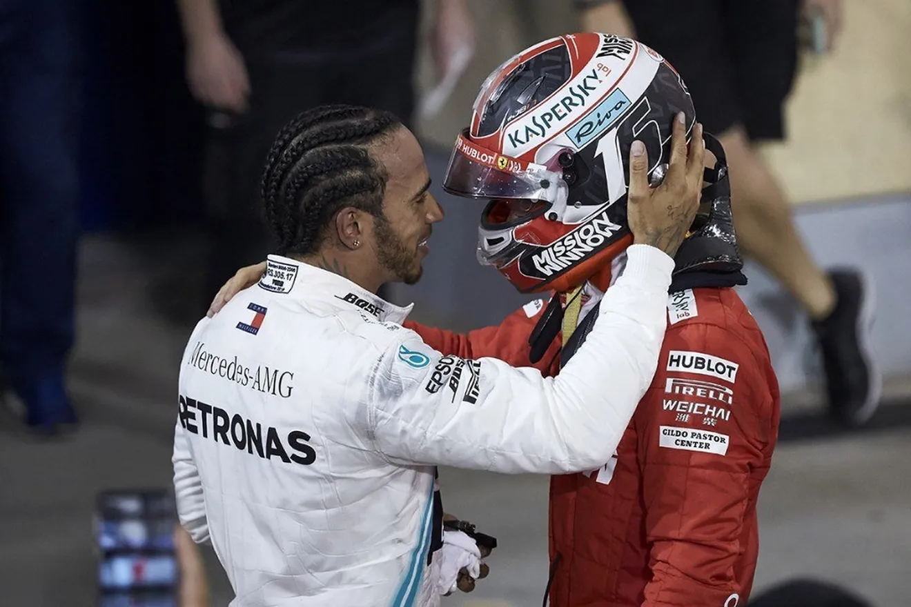 Hamilton equipara la situación entre Leclerc y Vettel a la que vivió con Alonso