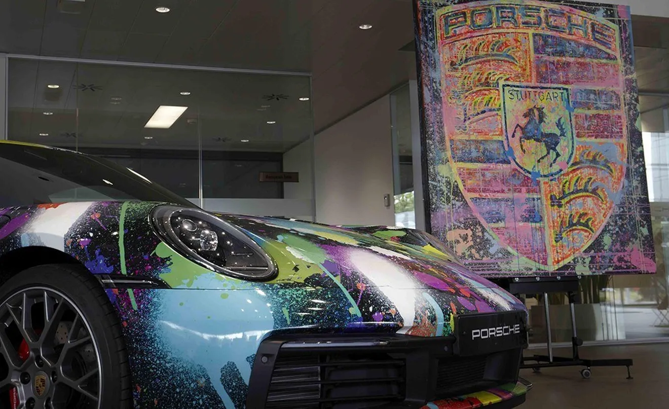 La vinculación de Porsche con el arte da lugar a la exposición itinerante Mäkelísmos