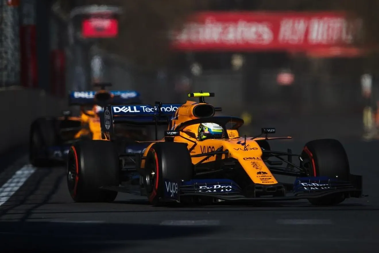 McLaren explica la última parada de Norris que le dio el séptimo puesto a Sainz