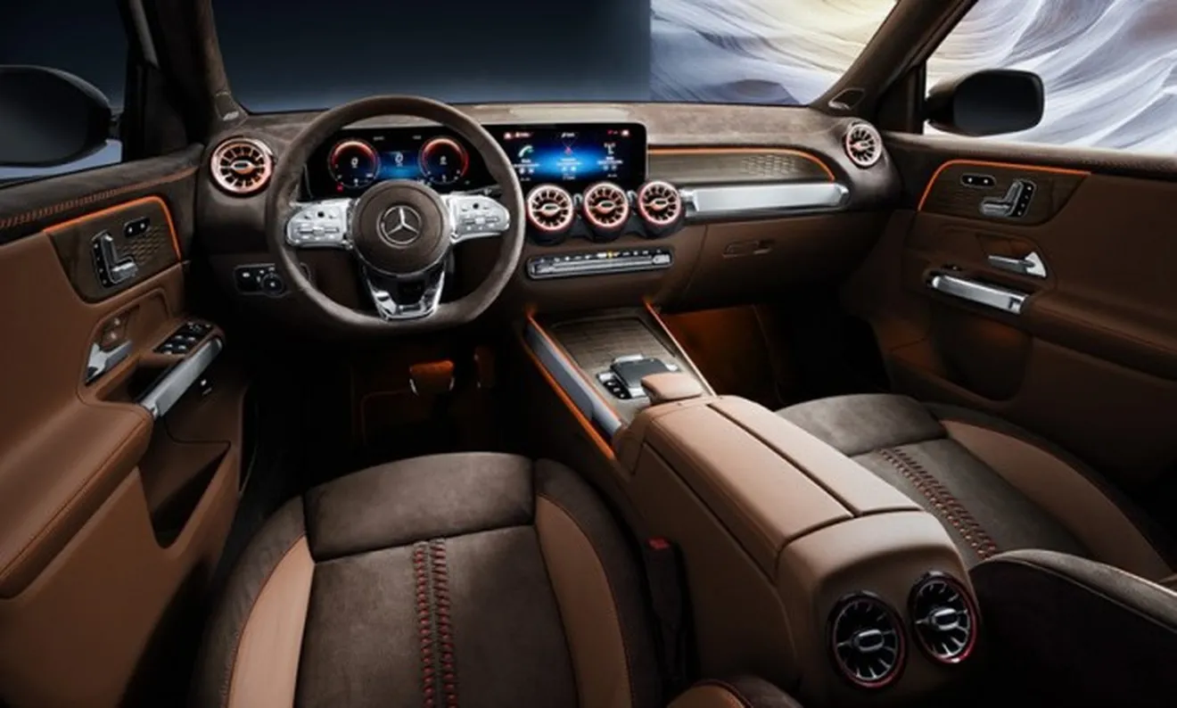 Mercedes Concept GLB - interior