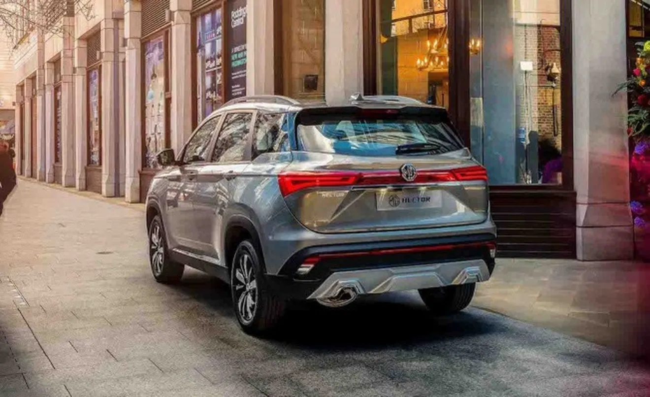 MG Hector 2019 - posterior