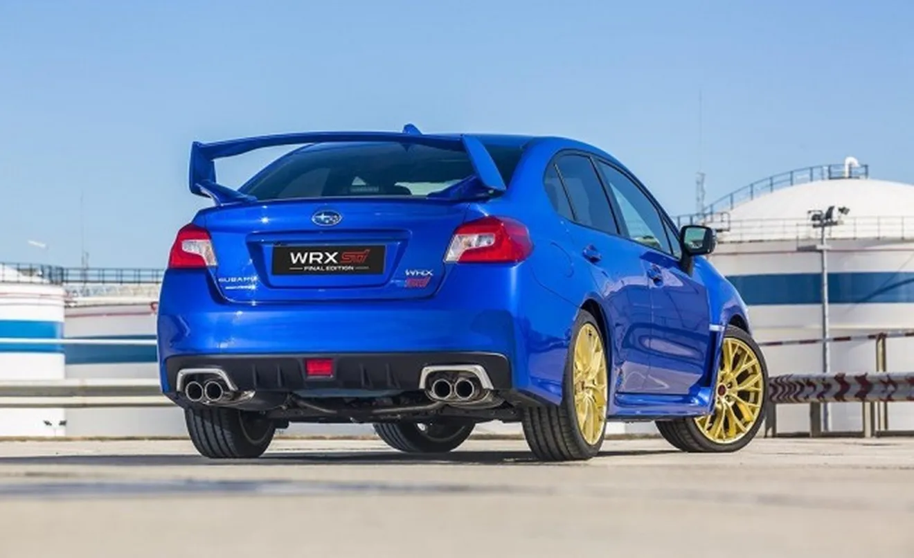 Subaru WRX STI Final Edition 2019 - posterior