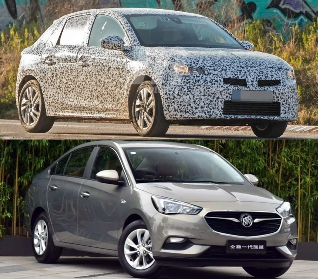¿El nuevo Buick Excelle nos adelanta el diseño del Opel Corsa 2020?