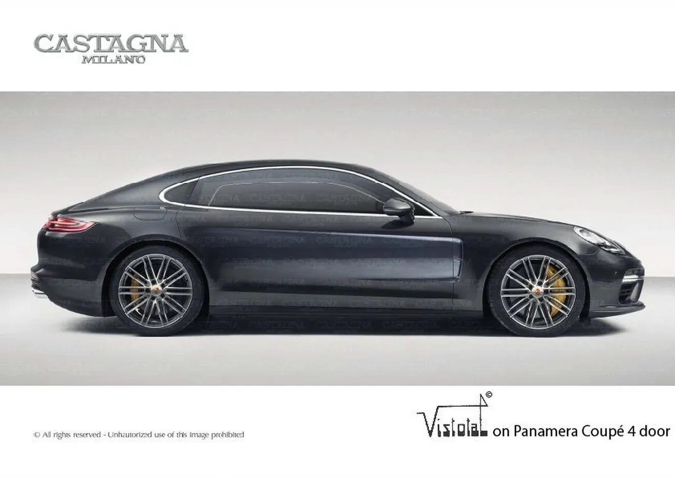 El Porsche Panamera Coupé cobra vida en los talleres de Castagna Milano
