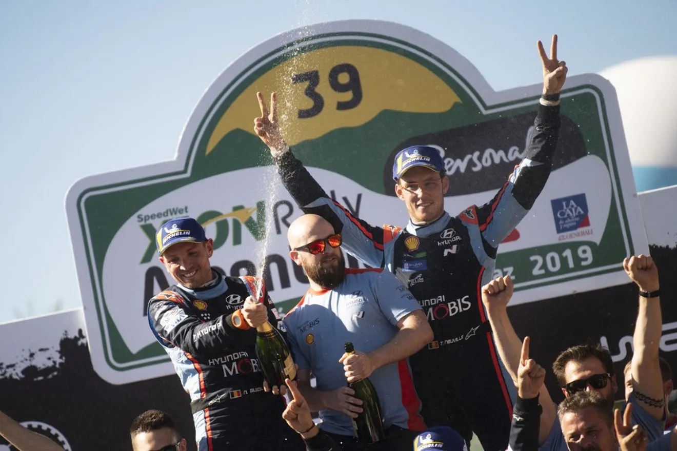 Thierry Neuville refuerza su liderato del WRC en Argentina