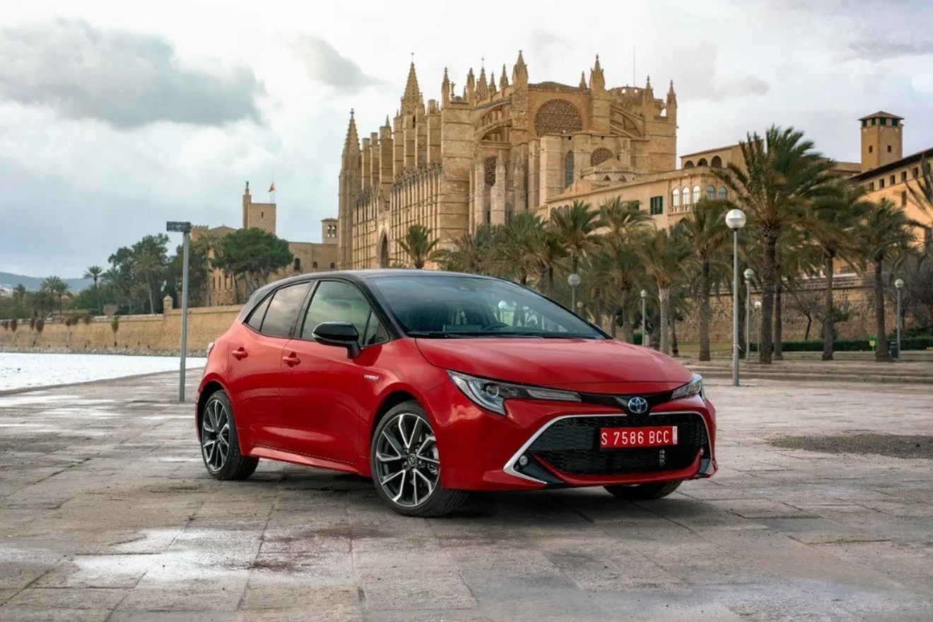 España - Marzo 2019: El Toyota Corolla se estrena