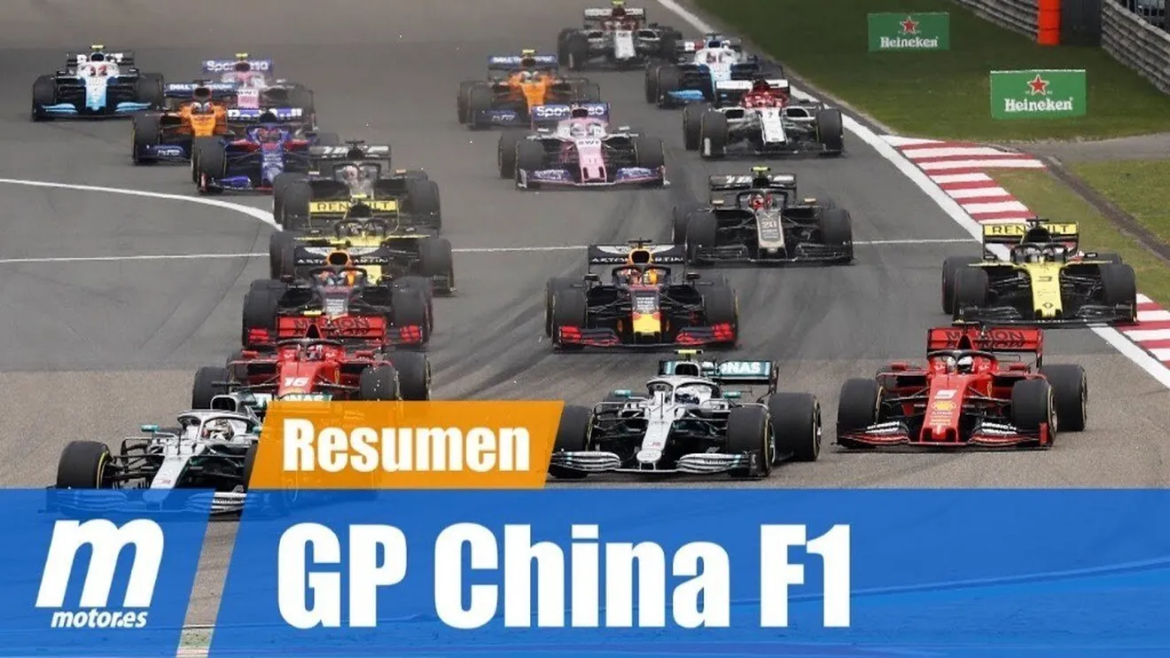 [Vídeo] Resumen del GP de China de F1 2019