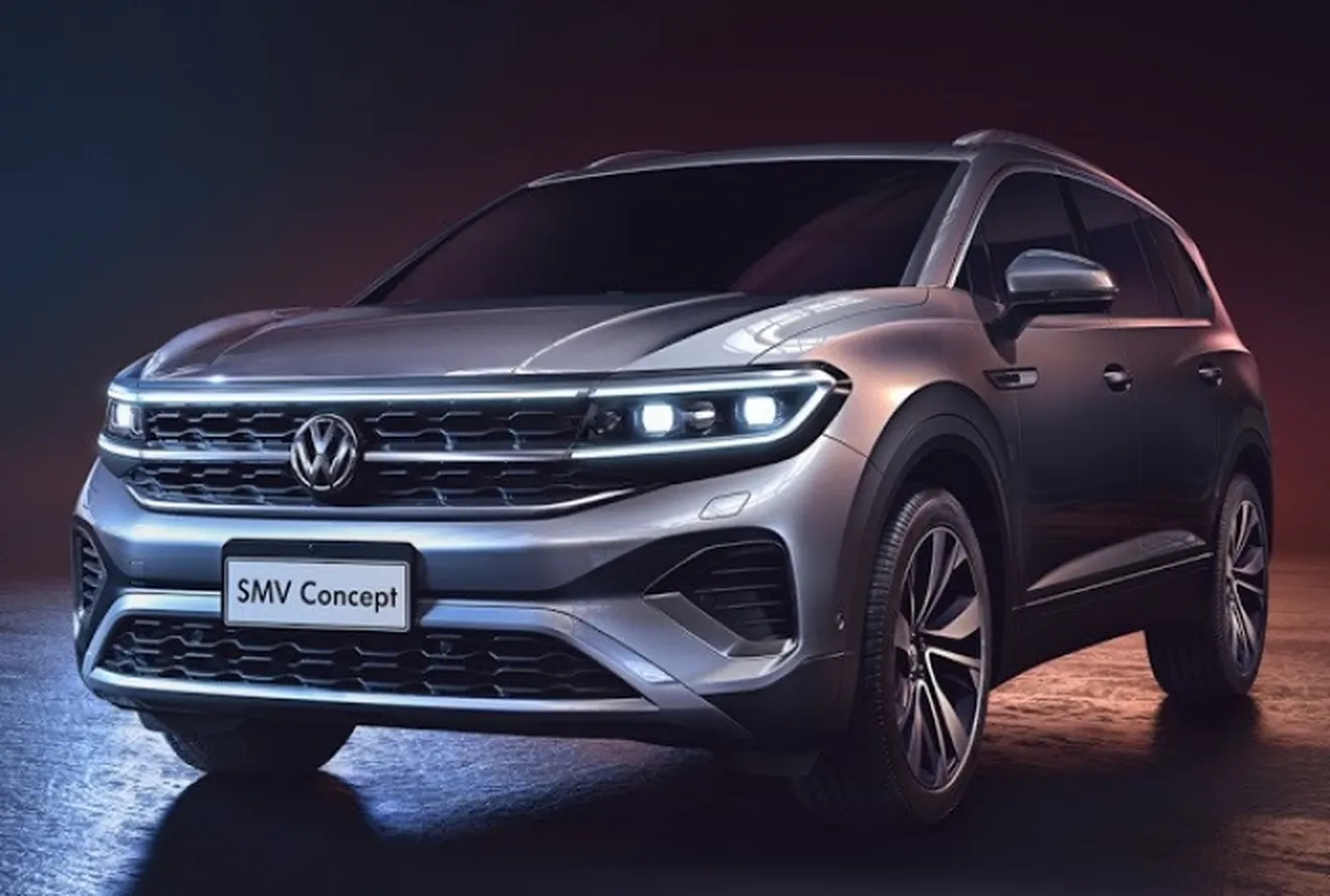 Volkswagen SMV concept: mitad monovolumen, mitad crossover