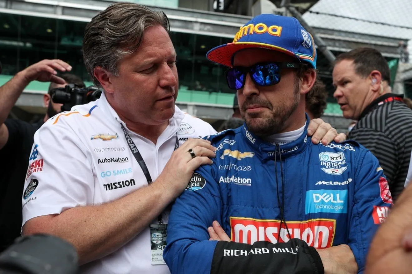 Brown: "McLaren quiere volver a la Indy 500 y ganar con Alonso"