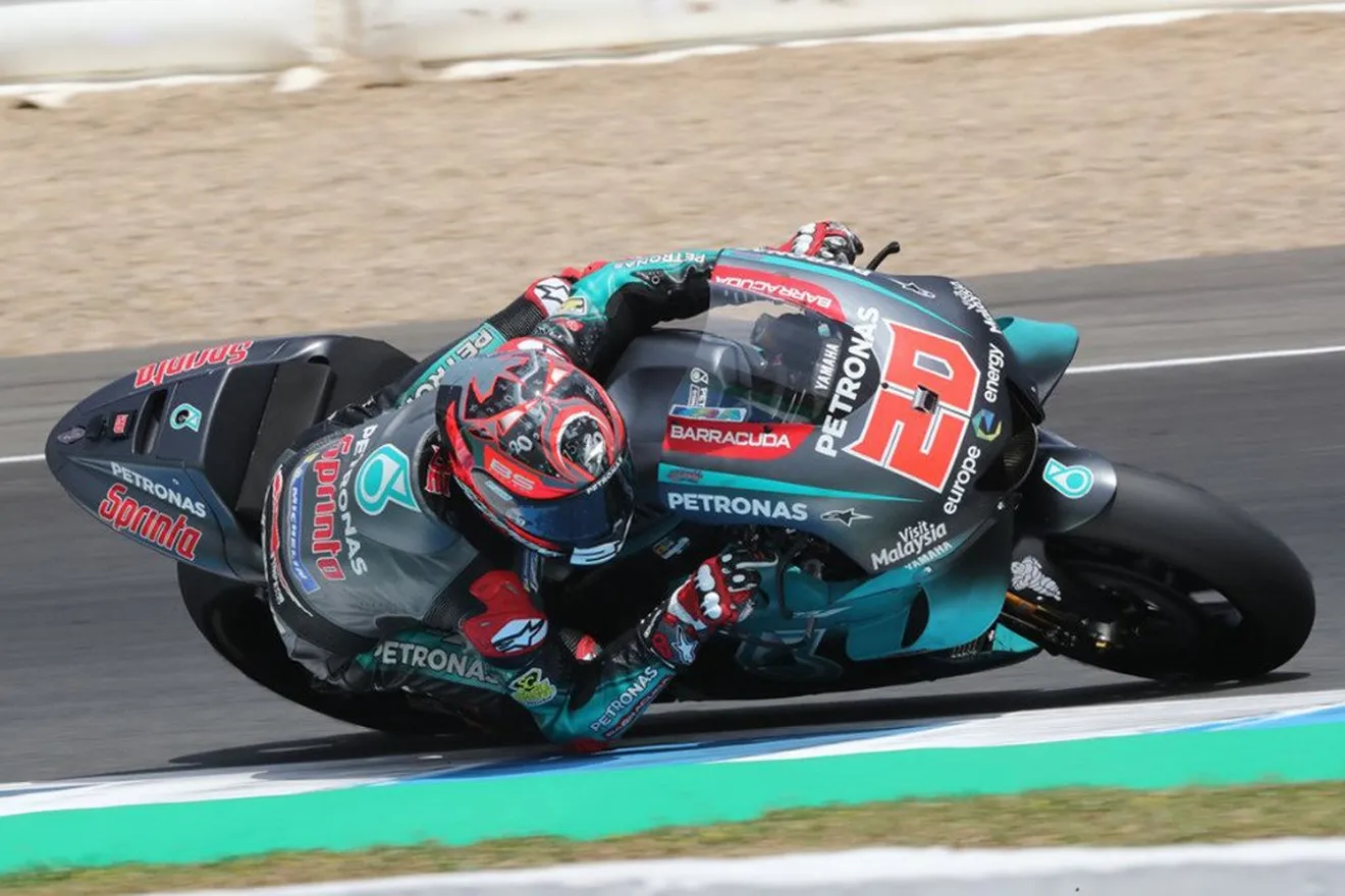 Fabio Quartararo marca la pauta en el test de MotoGP en Jerez