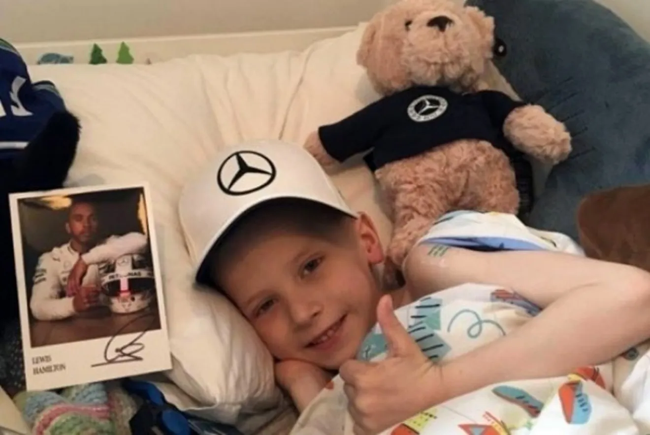 Fallece Harry, el chico que inspiró a Hamilton para ganar el Gran Premio de España