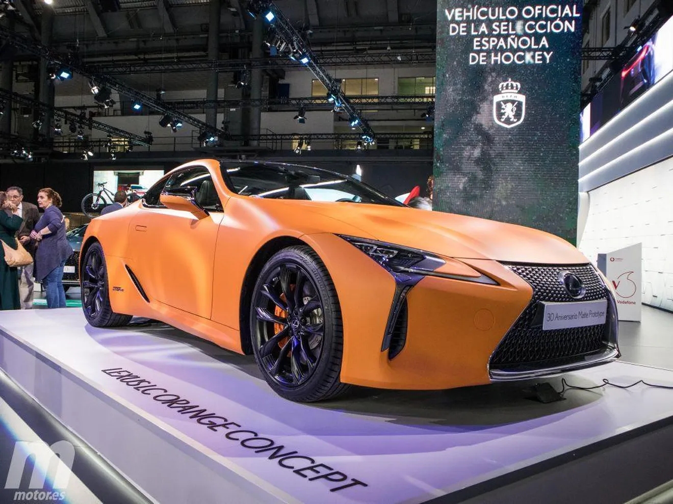 Lexus presenta el nuevo LC 500h 'Matte Prototype' en Automobile Barcelona