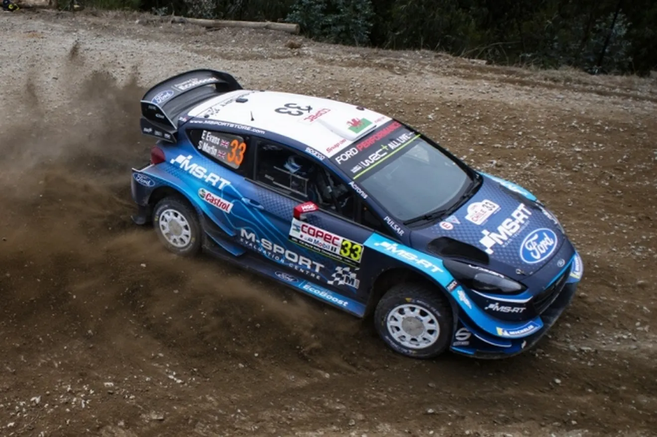 M-Sport competirá con tres Ford Fiesta WRC en Portugal