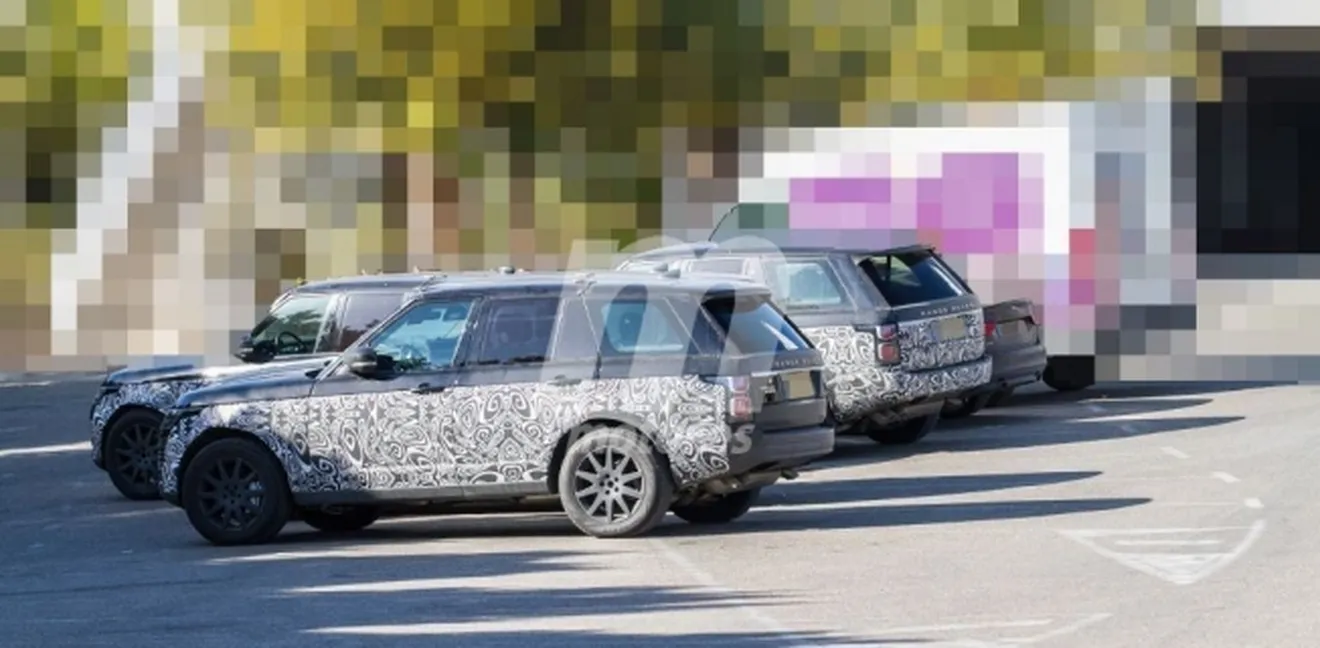 Range Rover 2021 - foto espía lateral