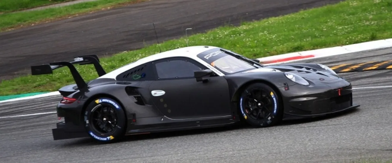 El nuevo Porsche 911 RSR GTE 'cazado' de test en Monza
