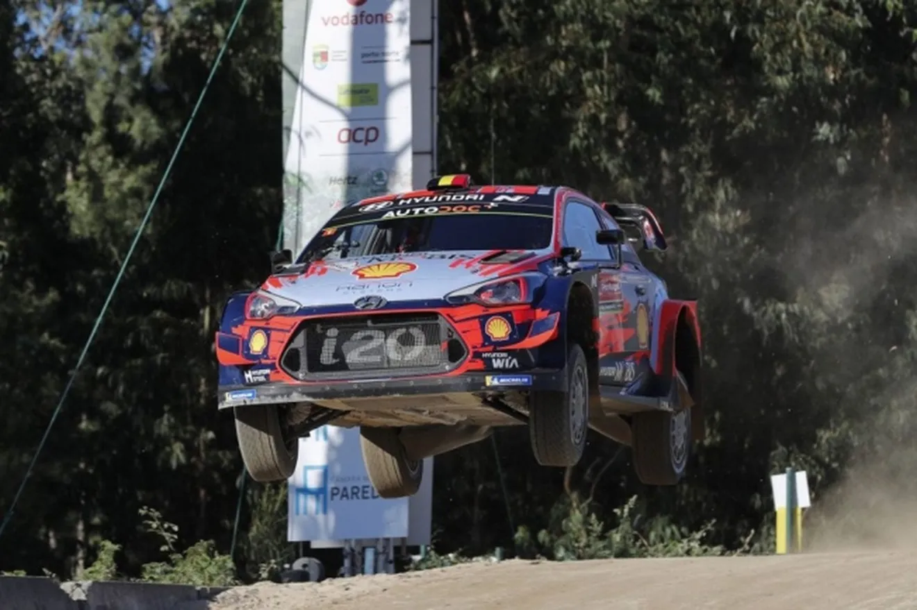 Thierry Neuville manda en el shakedown del Rally de Portugal