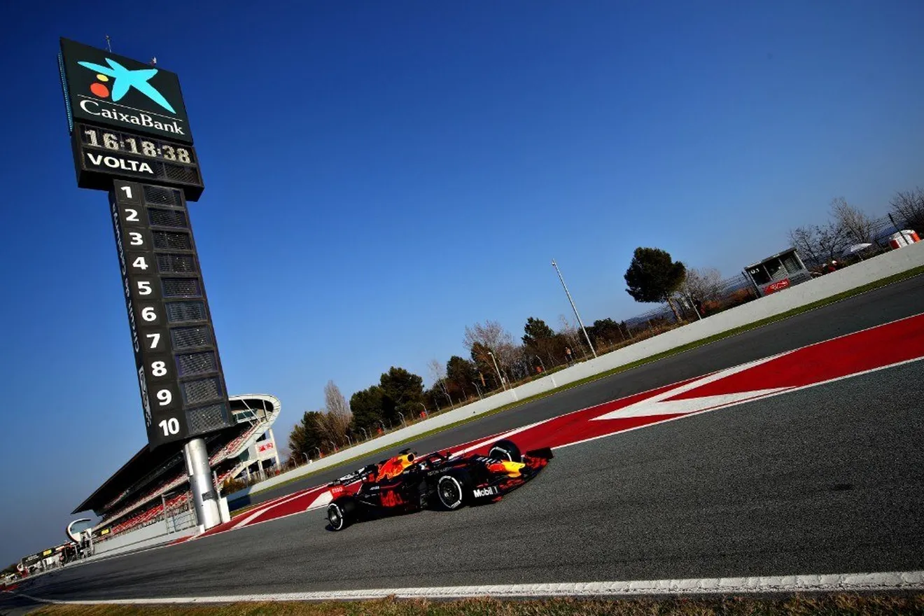 Red Bull quiere que la pretemporada siga en Barcelona aunque no haya GP