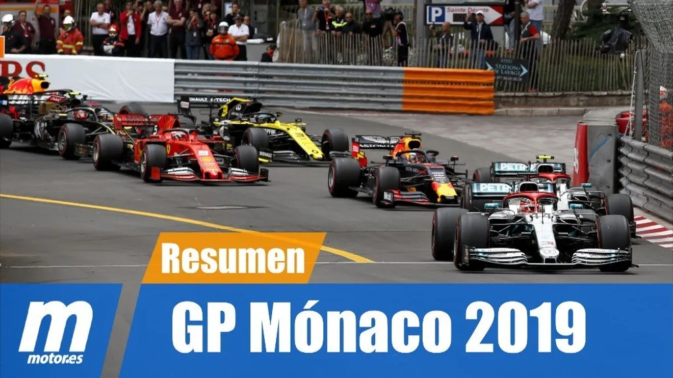 [Vídeo] Resumen del GP de Mónaco de F1 2019