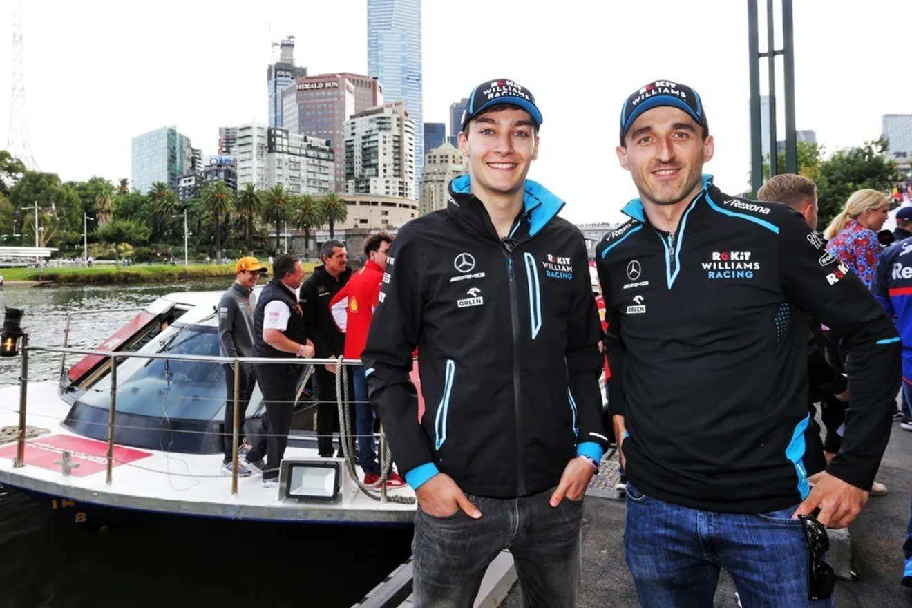 Williams se reafirma: Kubica y Russell cuentan con chasis “idénticos”