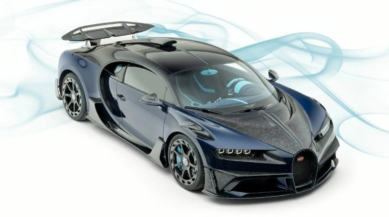 El hipervitaminado Bugatti Chiron Centuria de Mansory a la venta por 4.25 millones
