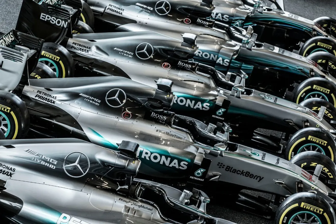 Mercedes pone condiciones para apoyar la estandarización de piezas en la F1