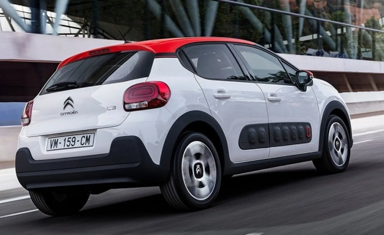 Citroën C3 - posterior