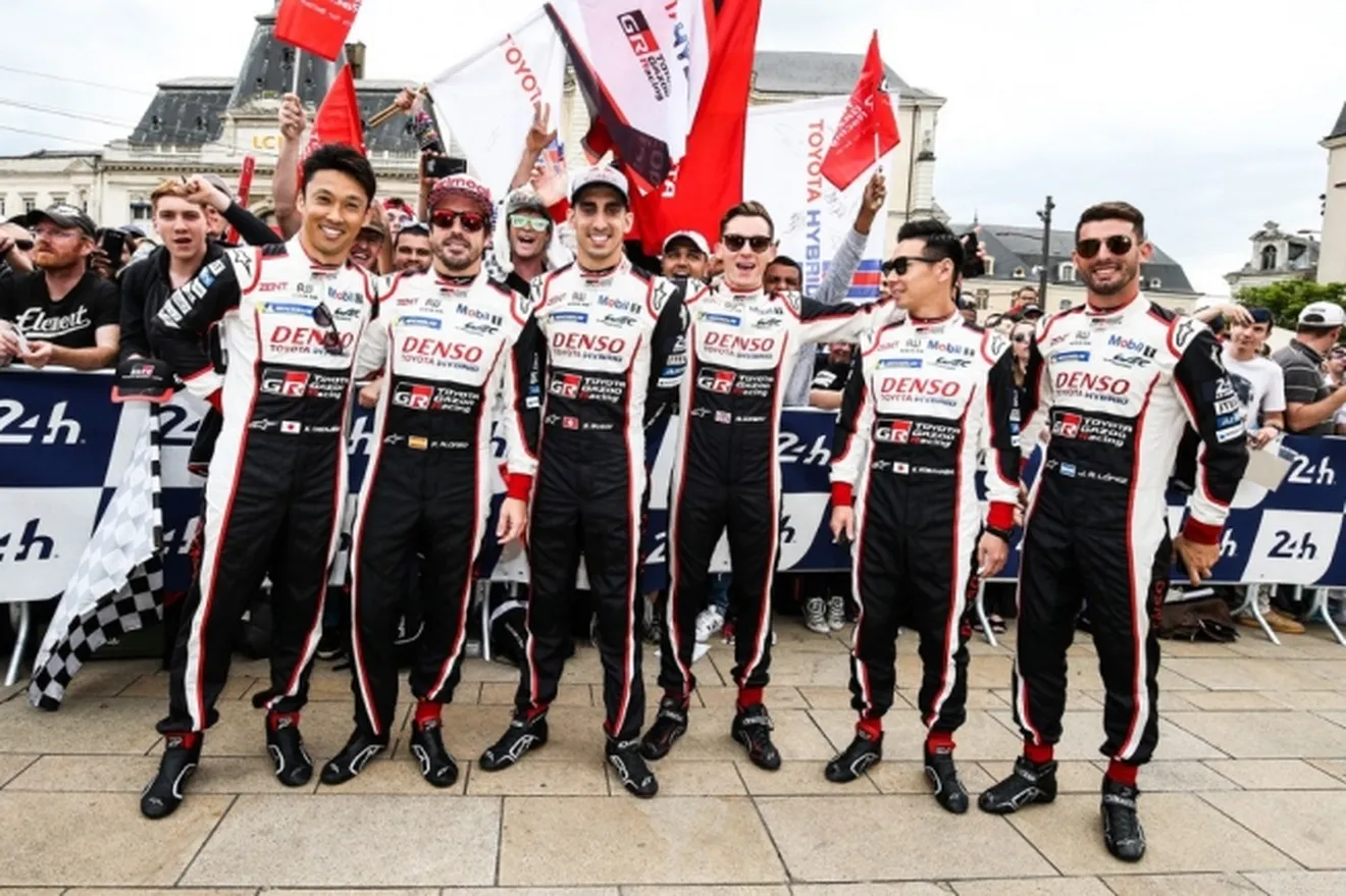 Duelo interno en Toyota por el título y la victoria en Le Mans