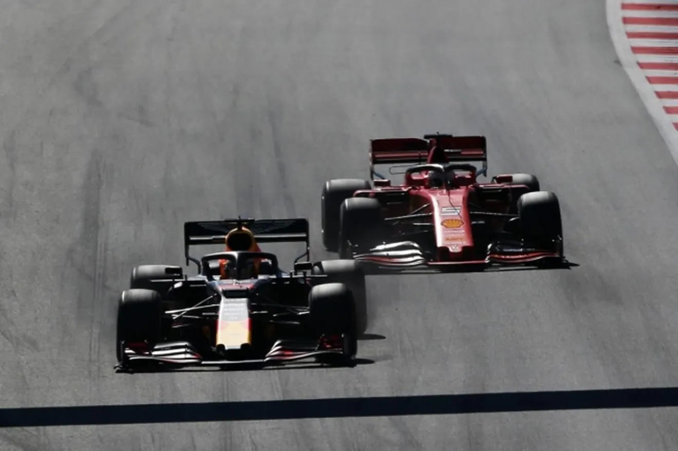 Verstappen y Vettel