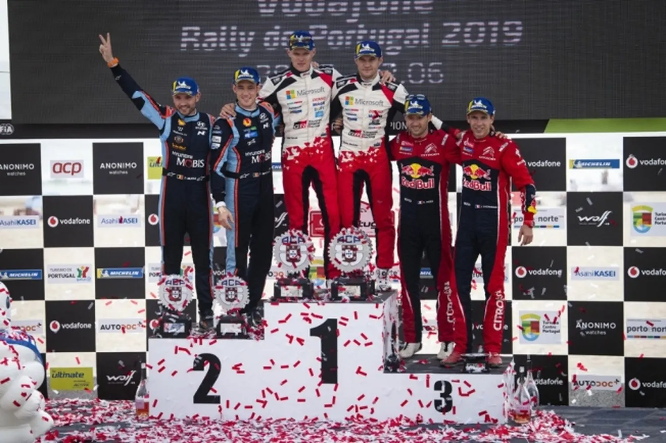La victoria de Ott Tänak en Portugal aprieta el WRC