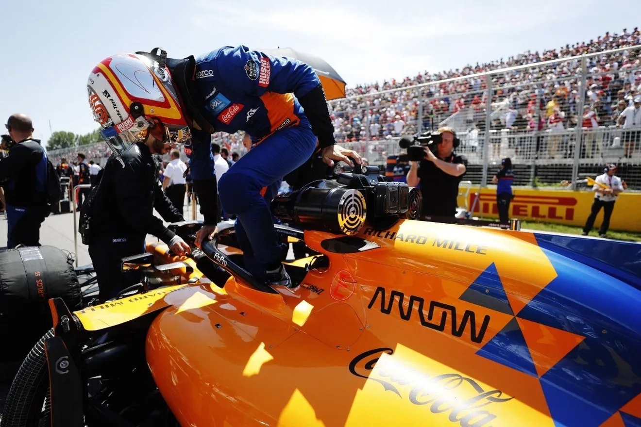 Sainz: "Quiero seguir proporcionándole a McLaren liderazgo, estoy disfrutando mucho"