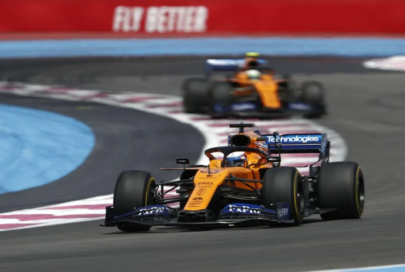 Sainz redefine sus objetivos para McLaren: "Alejarnos de la zona media"