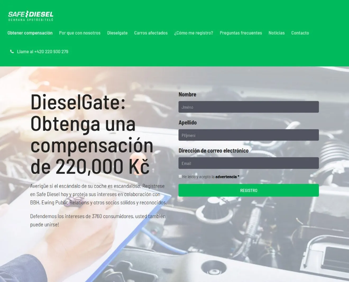 Un tribunal checo condena a Volkswagen por el #Dieselgate, casi 8.550 euros por afectado