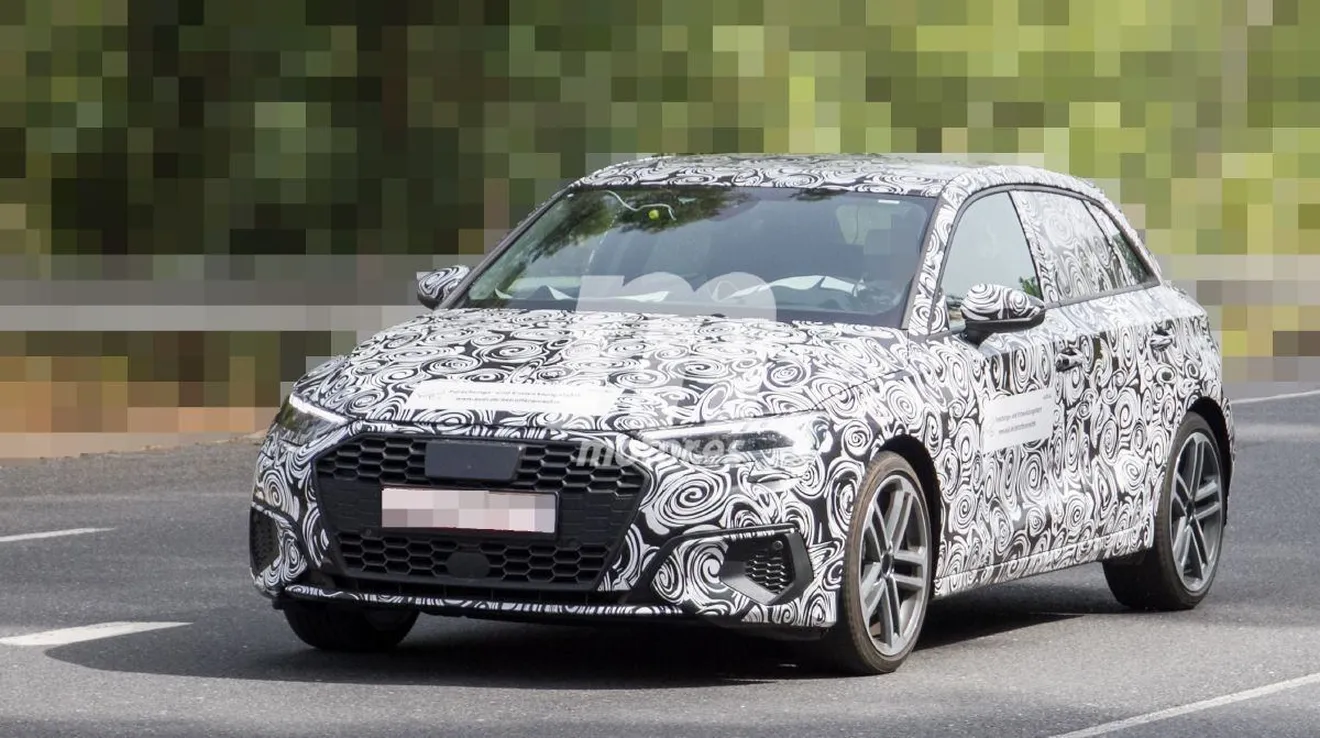 Nuevas fotos espía del nuevo Audi A3, el compacto de 5 puertas cada vez más cerca