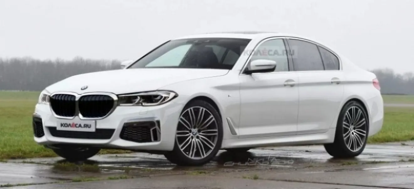 El nuevo BMW Serie 5 G30 LCI (facelift) tendrá este aspecto