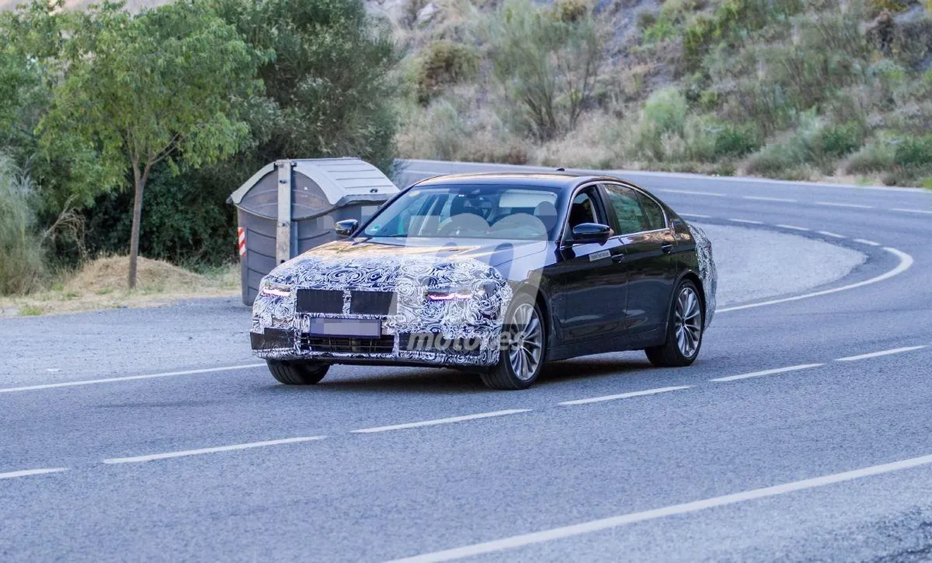 El desarrollo del facelift del BMW Serie 5 Berlina LCI 2021 se traslada a España