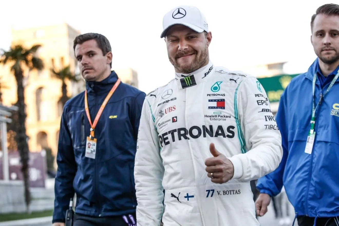 Mercedes tomará una decisión sobre Bottas "a partir de agosto"; Ocon es una opción
