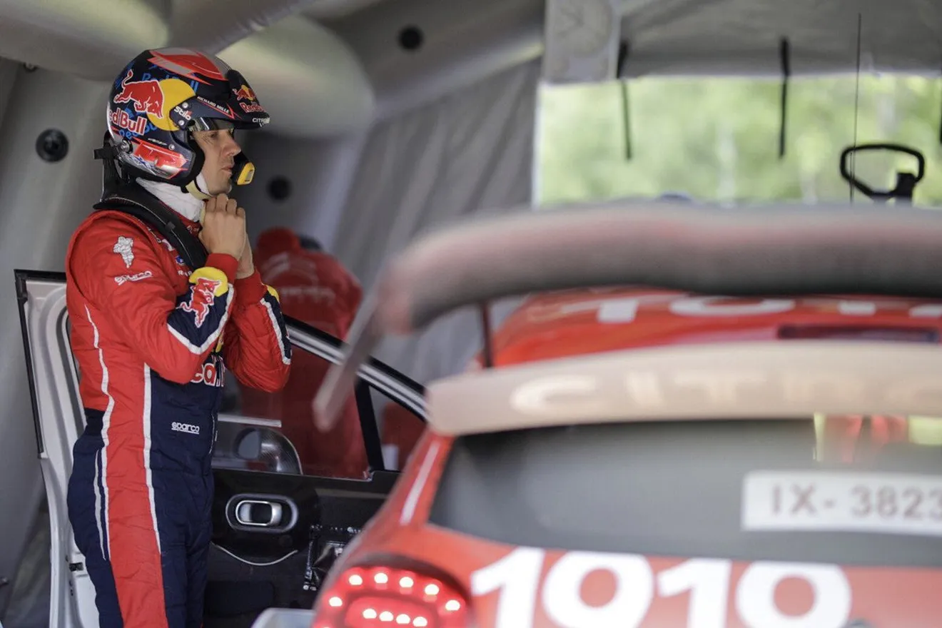 Citroën también completa su test para el Rally de Finlandia