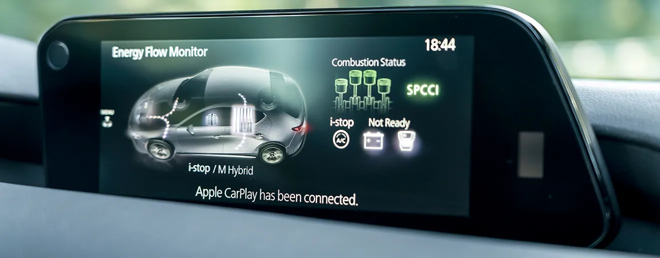 Prueba Mazda3 Skyactiv-X, así funciona el encendido por compresión controlado por chispa